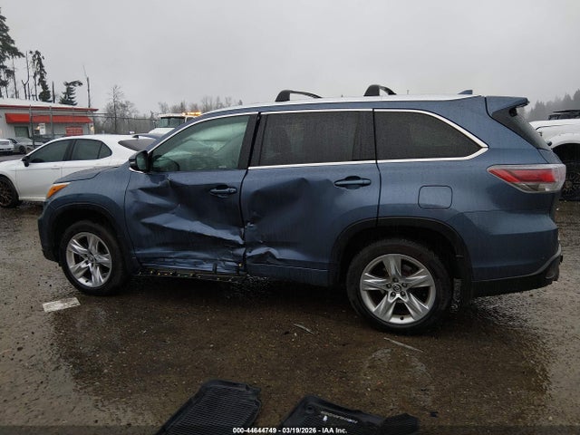 Toyota Highlander Limited V6 2016 5TDDKRFH9GS335116 Image 14