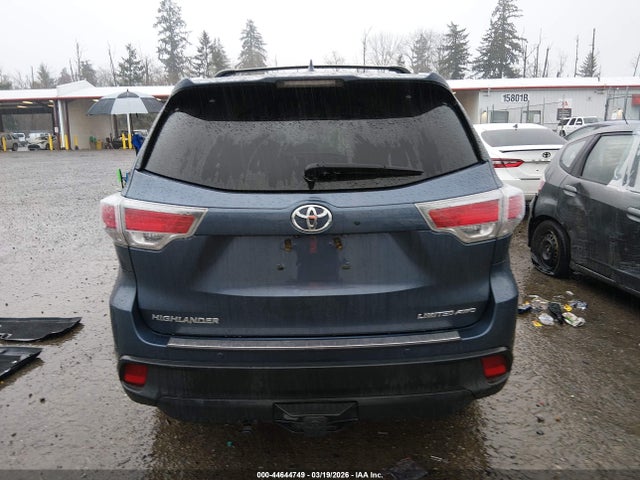 Toyota Highlander Limited V6 2016 5TDDKRFH9GS335116 Image 16