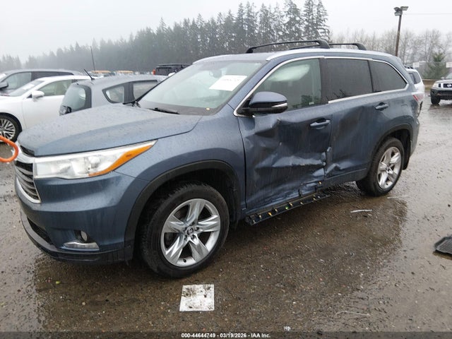 Toyota Highlander Limited V6 2016 5TDDKRFH9GS335116 Image 2