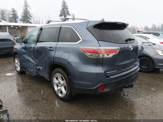 Toyota Highlander Limited V6 2016 5TDDKRFH9GS335116 Image 3