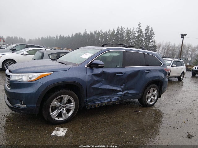 Toyota Highlander Limited V6 2016 5TDDKRFH9GS335116 Image 6