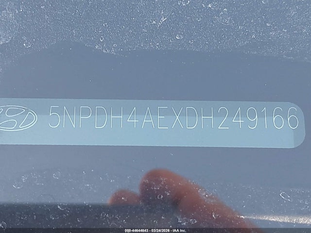Продаж на аукціоні авто 2013 Hyundai Elantra Gls, vin: 5NPDH4AEXDH249166, номер лоту: 44644843