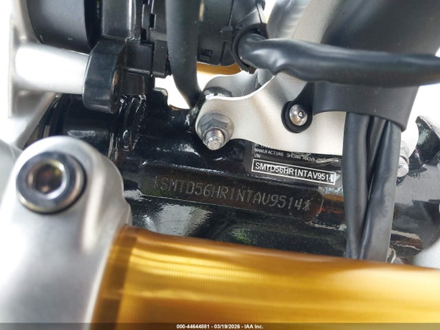 2022 TRIUMPH MOTORCYCLE THRUXTON SMTD56HR1NTAV9514 Photo 9