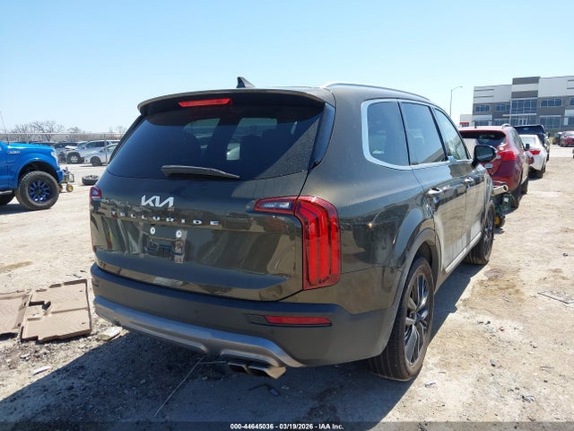 2022 Kia Telluride Sx მანქანა იყიდება აუქციონზე, vin: 5XYP54HC7NG322285, აუქციონის ნომერი: 44645036