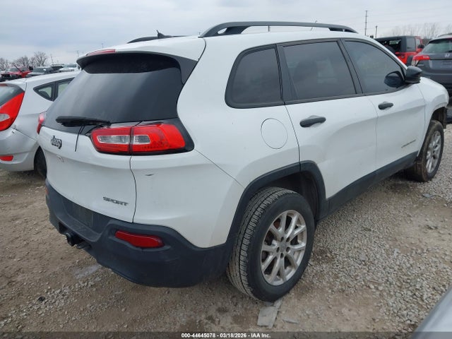 Aukcja sprzedaży 2016 Jeep Cherokee Sport, vin: 1C4PJLAB1GW201099, numer aukcji: 44645078
