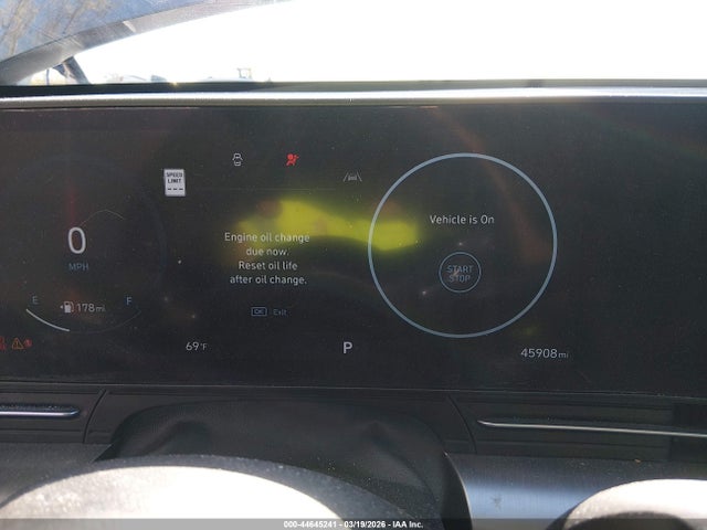44645241 :رقم المزاد ، KM8HC3AB7RU070401 vin ، 2024 Hyundai Kona Sel مزاد بيع