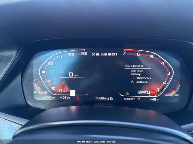 2020 Bmw X5 M50i მანქანა იყიდება აუქციონზე, vin: 5UXJU4C07LLE45304, აუქციონის ნომერი: 44645264