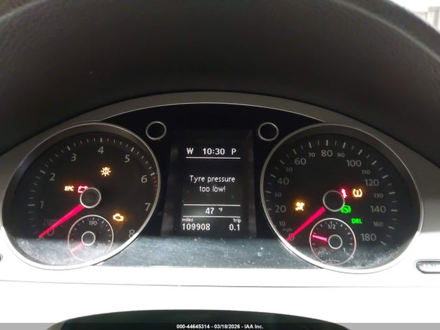 Продажа на аукционе авто 2010 Volkswagen Cc Sport, vin: WVWMN7AN5AE536291, номер лота: 44645314
