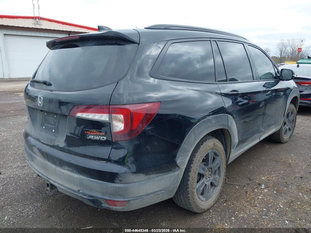 2022 Honda Pilot Awd Trailsport მანქანა იყიდება აუქციონზე, vin: 5FNYF6H84NB088820, აუქციონის ნომერი: 44645346