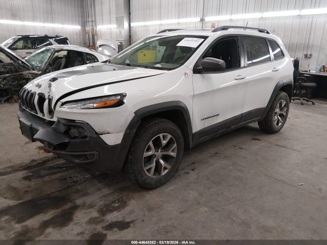 2015 Jeep Cherokee Trailhawk მანქანა იყიდება აუქციონზე, vin: 1C4PJMBS4FW649873, აუქციონის ნომერი: 44645382