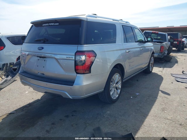 Продаж на аукціоні авто 2018 Ford Expedition Max Platinum, vin: 1FMJK1LT1JEA58760, номер лоту: 44645451