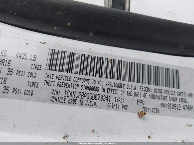 2016 JEEP PATRIOT 1C4NJPBA3GD670341 Photo 8