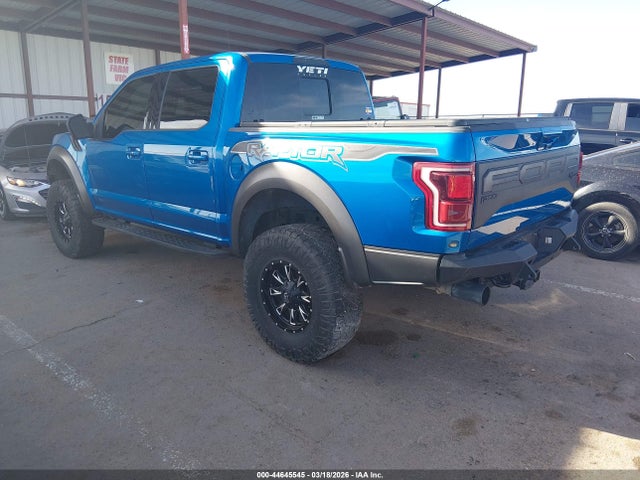 44645545 :رقم المزاد ، 1FTFW1RG0KFC86236 vin ، 2019 Ford F-150 Raptor مزاد بيع