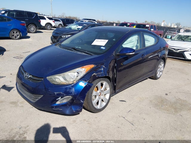 Продаж на аукціоні авто 2013 Hyundai Elantra Limited, vin: 5NPDH4AE4DH372493, номер лоту: 44645555