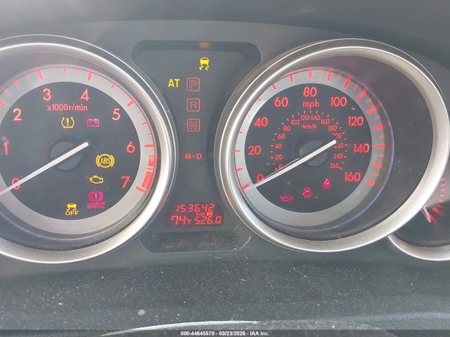 2012 Mazda Mazda6 I Touring Plus მანქანა იყიდება აუქციონზე, vin: 1YVHZ8EH9C5M02056, აუქციონის ნომერი: 44645570
