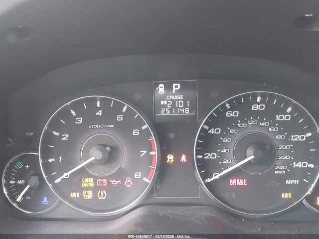 2011 Subaru Outback 2.5i Limited მანქანა იყიდება აუქციონზე, vin: 4S4BRBJC1B3342749, აუქციონის ნომერი: 44645617