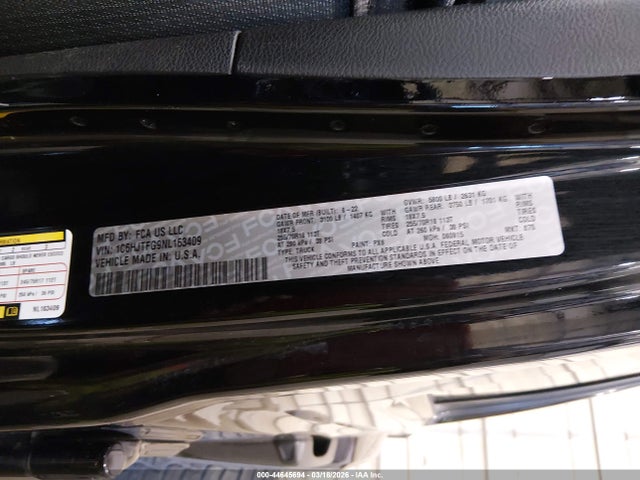 2022 JEEP GLADIATOR 1C6HJTFG9NL163409 Photo 8