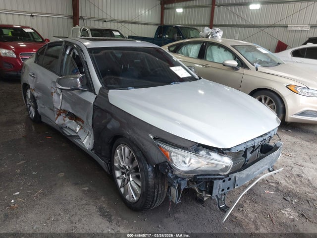 44645717 :رقم المزاد ، JN1BV7AR9FM395879 vin ، 2015 Infiniti Q50 Premium/sport مزاد بيع