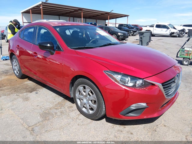 2015 Mazda Mazda3 I Sv მანქანა იყიდება აუქციონზე, vin: JM1BM1T77F1231492, აუქციონის ნომერი: 44645760