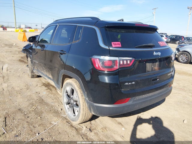 Продаж на аукціоні авто 2019 Jeep Compass Limited 4x4, vin: 3C4NJDCB4KT742141, номер лоту: 44645889
