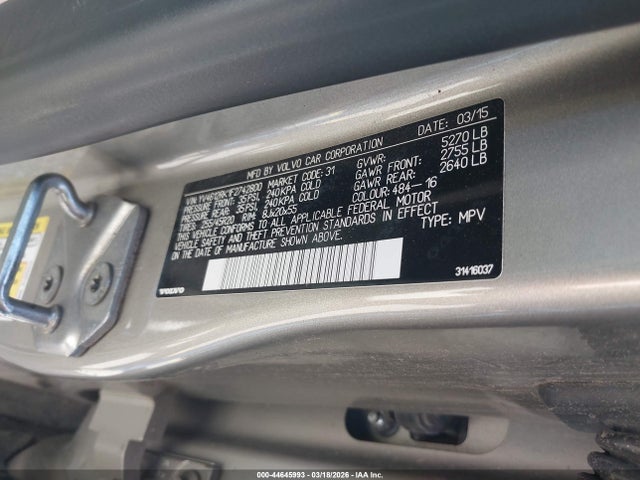 2015 VOLVO XC60 YV4612RK1F2742800 Photo 8