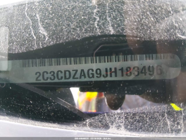 Auction sale of the 2018 Dodge Challenger Sxt, vin: 2C3CDZAG9JH183496, lot number: 44646028