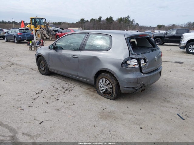 2012 Volkswagen Golf 2.5l 2-door მანქანა იყიდება აუქციონზე, vin: WVWBB7AJ7CW308206, აუქციონის ნომერი: 44646043