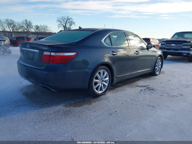 2007 Lexus Ls 460 მანქანა იყიდება აუქციონზე, vin: JTHBL46F475036840, აუქციონის ნომერი: 44646080