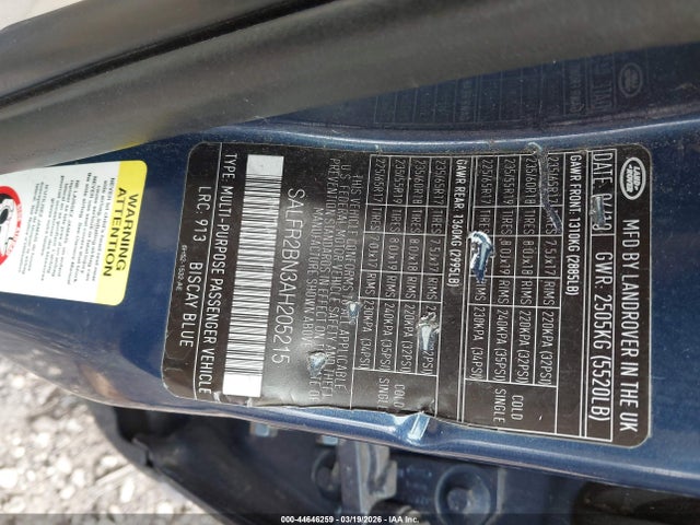 2010 LAND ROVER LR2 SALFR2BN3AH205215 Photo 8