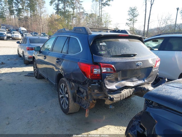 2015 Subaru Outback 2.5i Limited მანქანა იყიდება აუქციონზე, vin: 4S4BSBNC3F3226649, აუქციონის ნომერი: 44646282