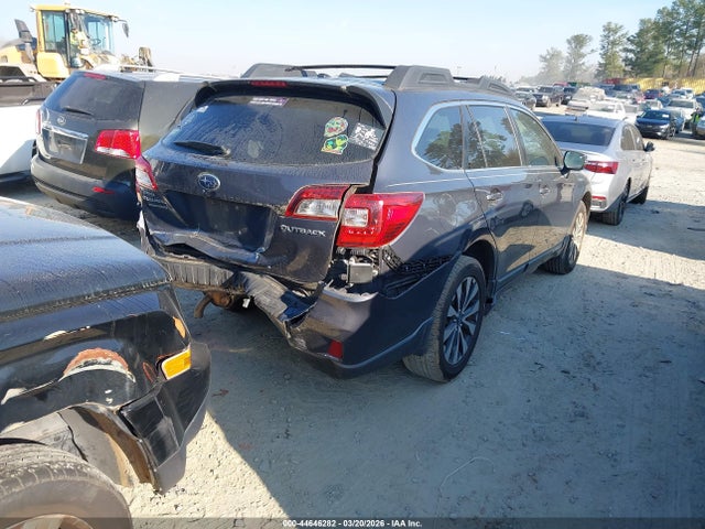 2015 Subaru Outback 2.5i Limited მანქანა იყიდება აუქციონზე, vin: 4S4BSBNC3F3226649, აუქციონის ნომერი: 44646282