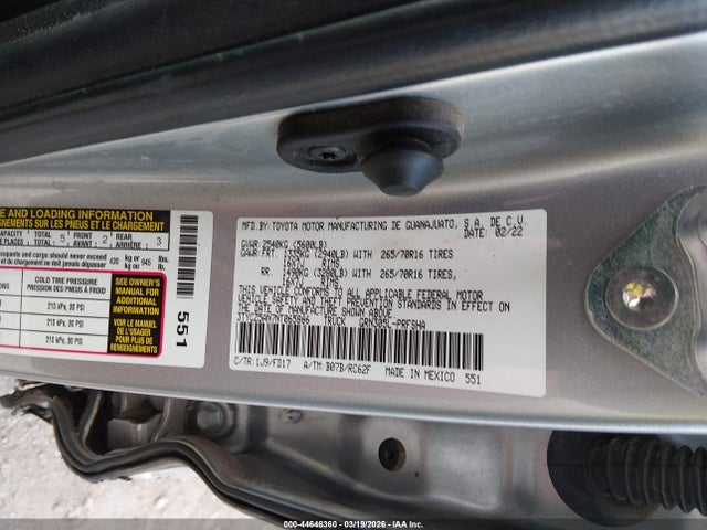 3TYCZ5AN7NT065866 Toyota Tacoma Trd Off Road