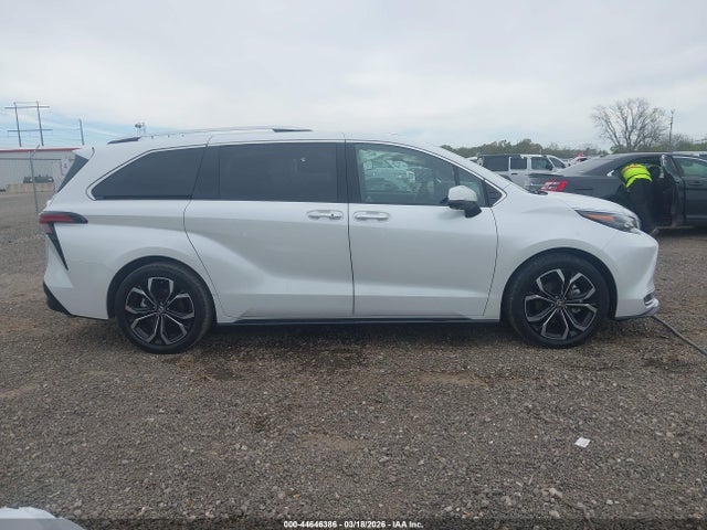 Aukcja sprzedaży 2025 Toyota Sienna Platinum, vin: 5TDERKEC6SS260770, numer aukcji: 44646386