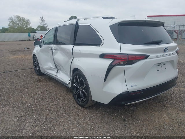 Aukcja sprzedaży 2025 Toyota Sienna Platinum, vin: 5TDERKEC6SS260770, numer aukcji: 44646386