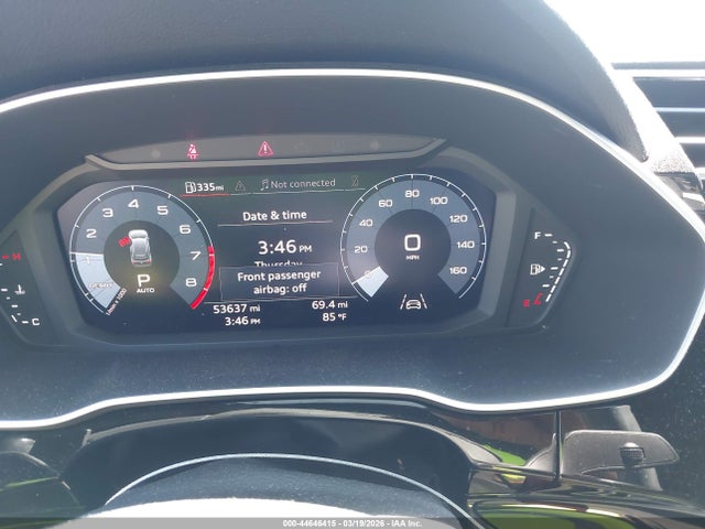 Aukcja sprzedaży 2021 Audi Q3 Premium 45 Tfsi S Line Quattro Tiptronic, vin: WA1DECF32M1040175, numer aukcji: 44646415
