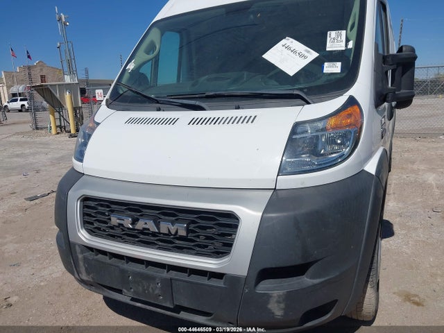 Aukcja sprzedaży 2021 Ram Promaster 2500 High Roof 159 Wb, vin: 3C6LRVDG3ME506837, numer aukcji: 44646509