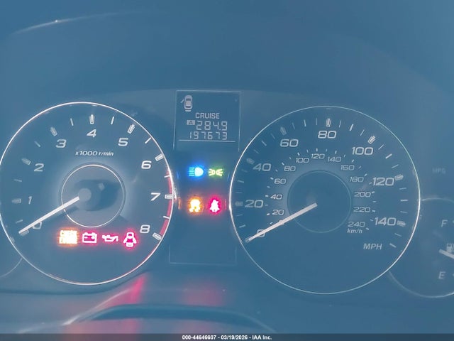 44646607 :رقم المزاد ، 4S3BMAA65A1238301 vin ، 2010 Subaru Legacy 2.5i مزاد بيع