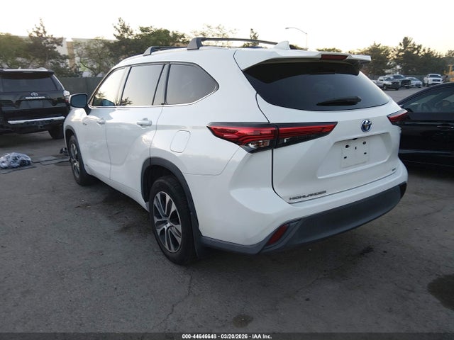 Toyota Highlander Hybrid Xle 2020 5TDHBRCH1LS508403 Image 3