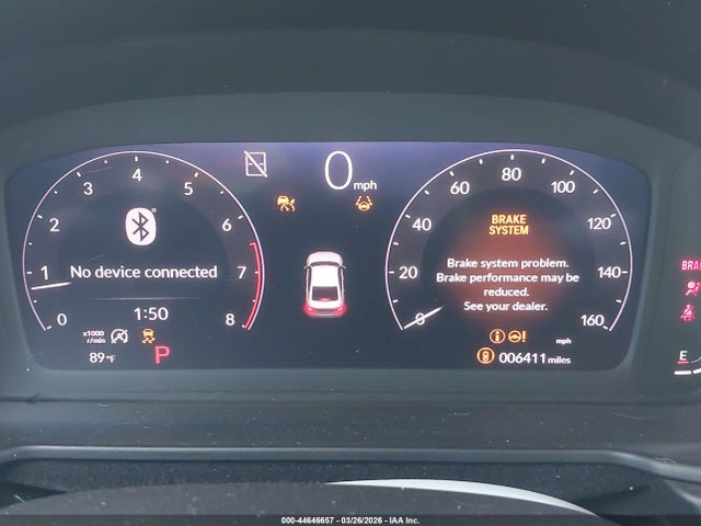 44646657 :رقم المزاد ، 1HGCY1F49SA073226 vin ، 2025 Honda Accord Se مزاد بيع