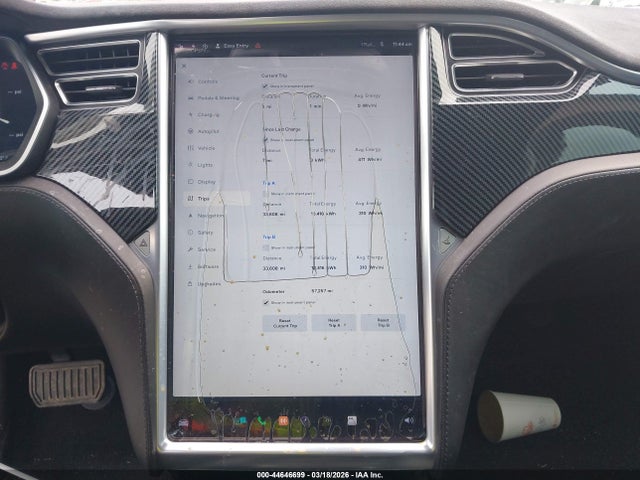 2016 Tesla Model S 60d/70d/75d/85d/90d მანქანა იყიდება აუქციონზე, vin: 5YJSA1E24GF155751, აუქციონის ნომერი: 44646699