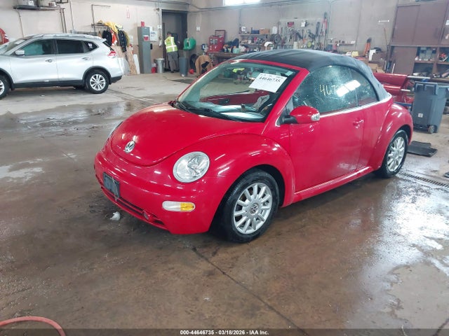 2005 Volkswagen New Beetle Gls მანქანა იყიდება აუქციონზე, vin: 3VWCM31Y35M315335, აუქციონის ნომერი: 44646735