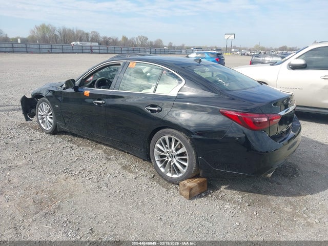 Продажа на аукционе авто 2018 Infiniti Q50 3.0t Luxe, vin: JN1EV7AP4JM366875, номер лота: 44646849
