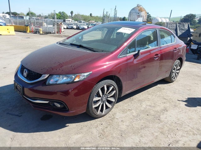 Honda Civic Ex-l 2014 19XFB2F93EE266472 Image 2