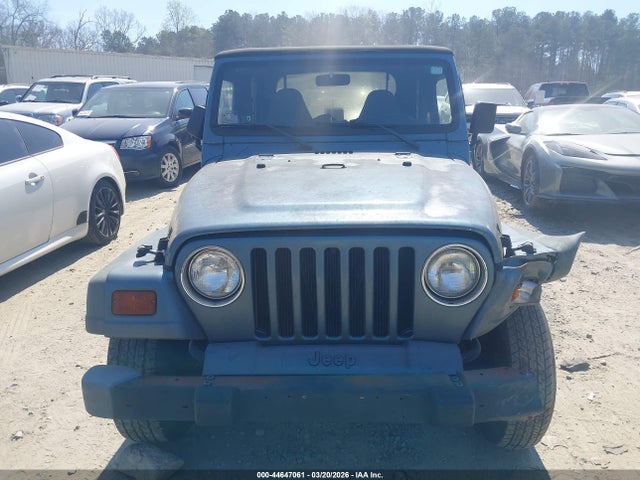 1998 Jeep Wrangler Se მანქანა იყიდება აუქციონზე, vin: 1J4FY29P2WP760584, აუქციონის ნომერი: 44647061