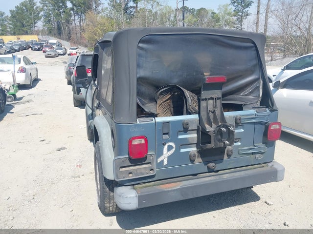 1998 Jeep Wrangler Se მანქანა იყიდება აუქციონზე, vin: 1J4FY29P2WP760584, აუქციონის ნომერი: 44647061