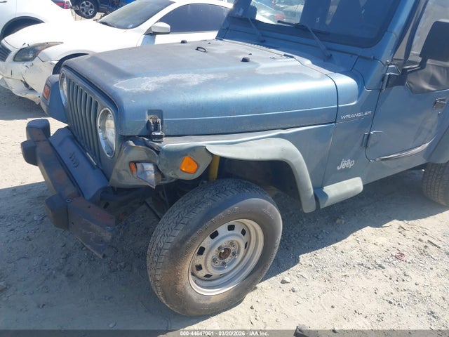 1998 Jeep Wrangler Se მანქანა იყიდება აუქციონზე, vin: 1J4FY29P2WP760584, აუქციონის ნომერი: 44647061