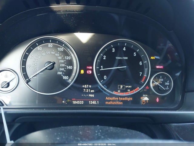 44647063 :رقم المزاد ، WBAXG5C50DDY36935 vin ، 2013 Bmw 528i مزاد بيع