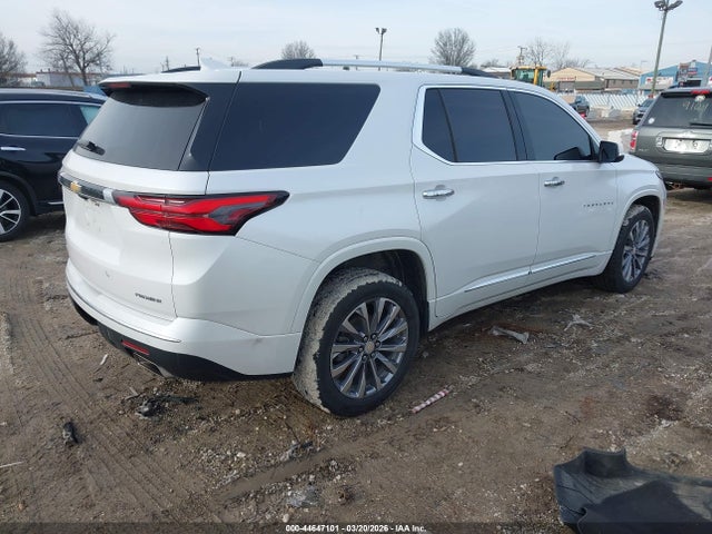 2022 Chevrolet Traverse Fwd Premier მანქანა იყიდება აუქციონზე, vin: 1GNERKKW2NJ113854, აუქციონის ნომერი: 44647101