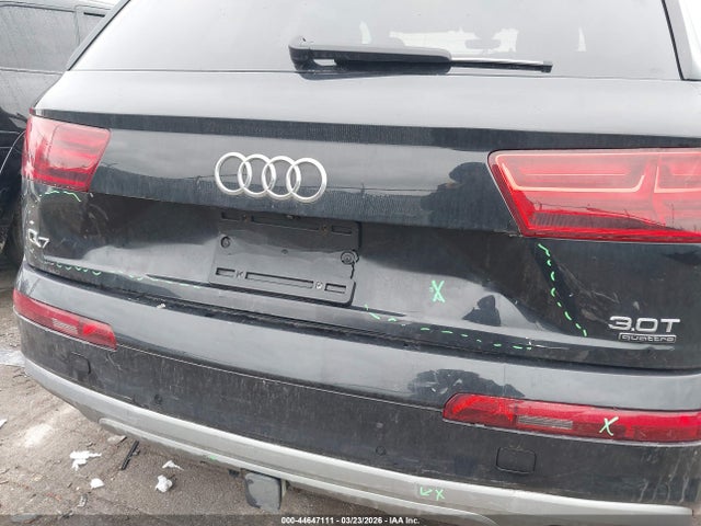 Продаж на аукціоні авто 2018 Audi Q7 3.0t Premium, vin: WA1LAAF77JD021212, номер лоту: 44647111