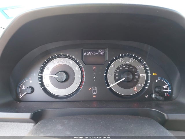 44647125 :رقم المزاد ، 5FNRL5H60CB070916 vin ، 2012 Honda Odyssey Ex-l مزاد بيع